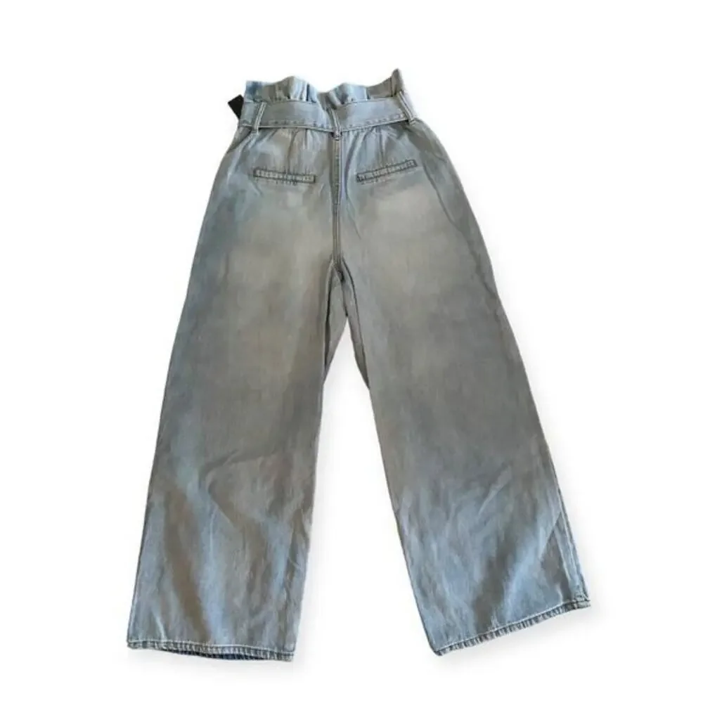 Blank NYC High Rise Wide‎ Leg Relaxed Y2k Coastal Jeans Light Wash Denim Casual - Picture 4 of 8
